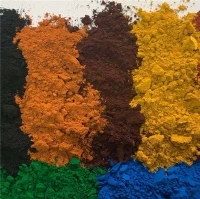 Pigmentos estándar de óxido de hierro|Rojo, Amarillo, Negro, Naranja, Marrón|Colores personalizados y códigos de colores disponibles